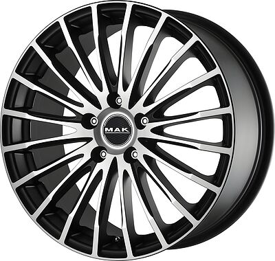 Mak Fatale 7x17 4x108 ET 32 Dia 72 Ice Black