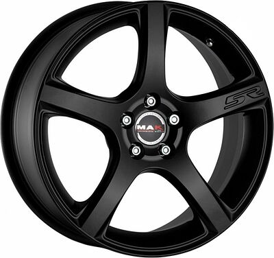 Mak Fever 5R 8x17 5x100 ET 35 Dia 72 MAT BLACK