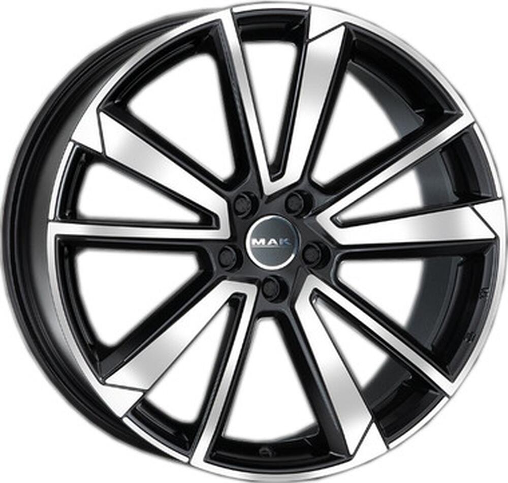 Mak Fivestar 9x21 5x112 ET 45 Dia 66.45 Black Mirror