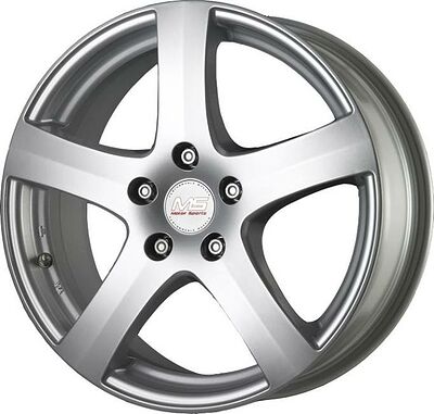 Mak Fix 6x15 4x108 ET 47 Dia 63.4 SILVER