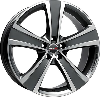 Mak Fuoco 5 8.5x20 5x112 ET 45 Dia 76 Ice Titan