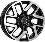Mak Gravel 7.5x17 6x139.7 ET 33 Dia 100.1 Black Mirror