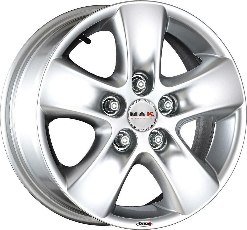 Mak HD! 7x16 5x127 ET 44 Dia 71.6 Hyper Silver