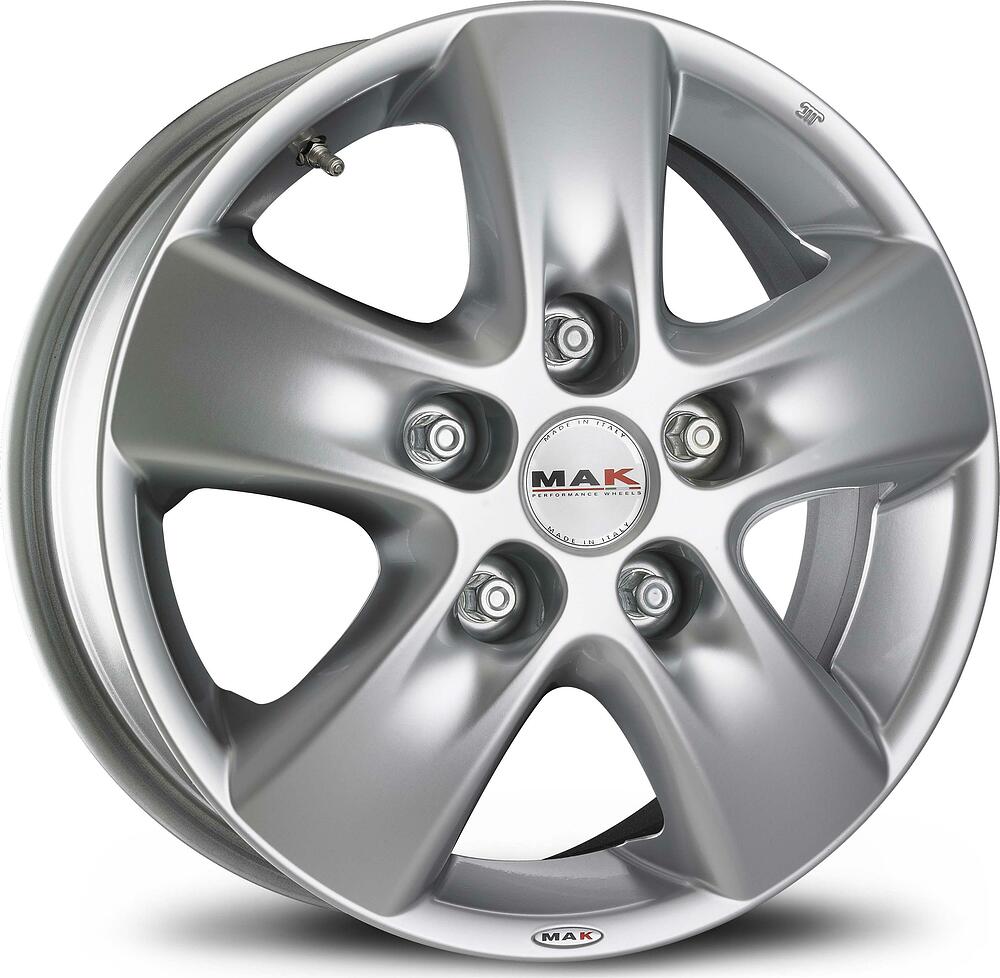 Mak HD2 6.5x16 5x160 ET 60 Dia 65.1 Hyper silver