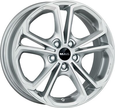 Mak Hessen 7x17 5x120 ET 41 Dia 67.1 silver
