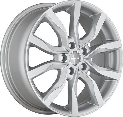 Mak Highlands 9.5x21 5x120 ET 49 Dia 72.6 silver