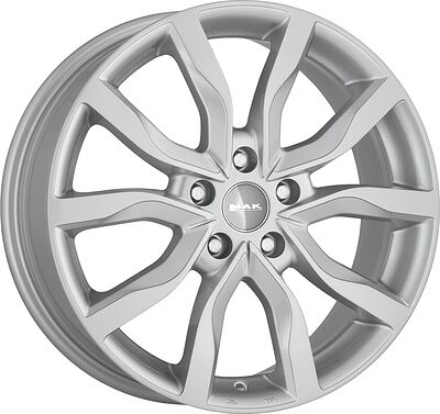 Mak Highlands 9.5x21 5x120 ET 49 Dia 72.6 silver