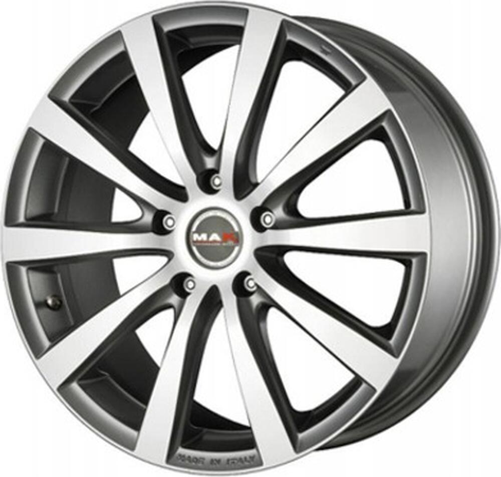 Mak Iguan 7x16 5x112 ET 45 Dia 76 GRAPHITE MIRROR FACE