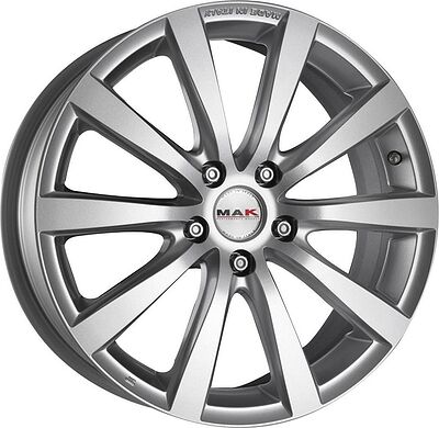 Mak Iguan 7x17 5x127 ET 40 Dia 71.6 Hyper Silver