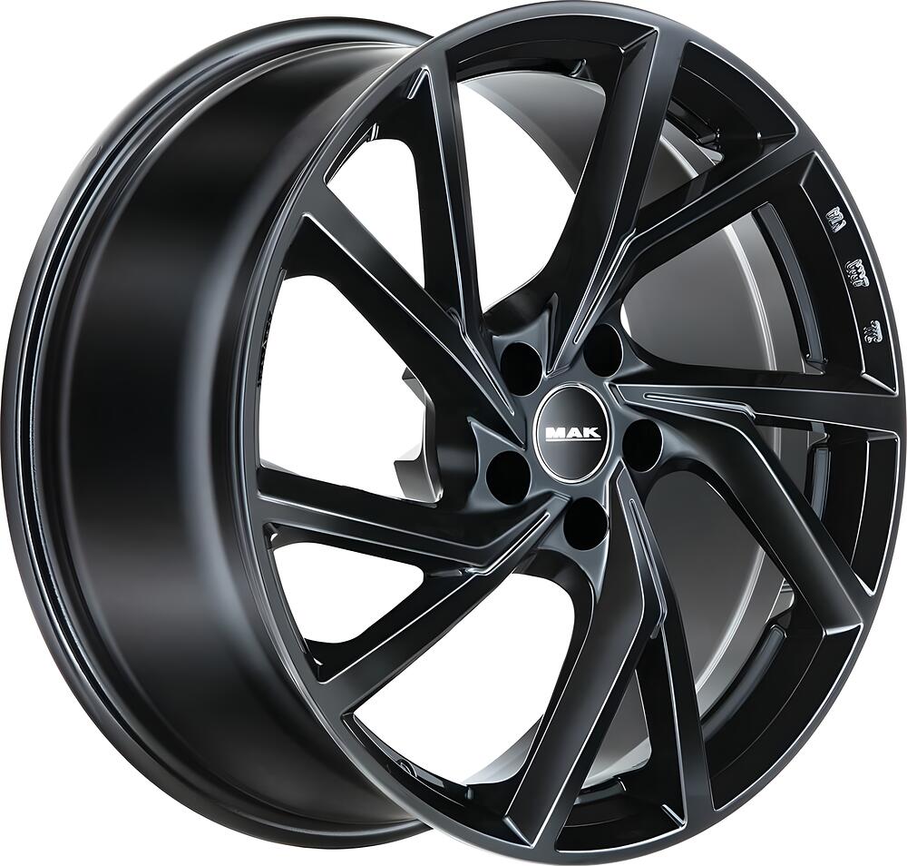 Mak Kassel 8x19 5x112 ET 40 Dia 76 Gloss Black