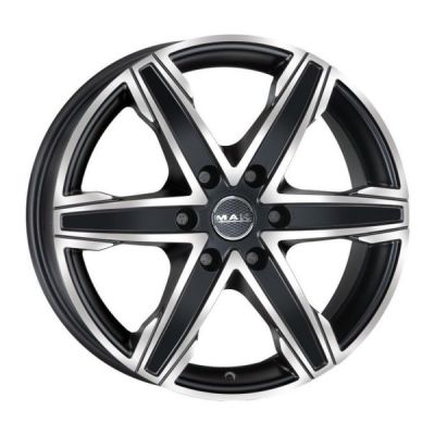 Mak King6 6.5x16 6x130 ET 54 Dia 84.1 Black