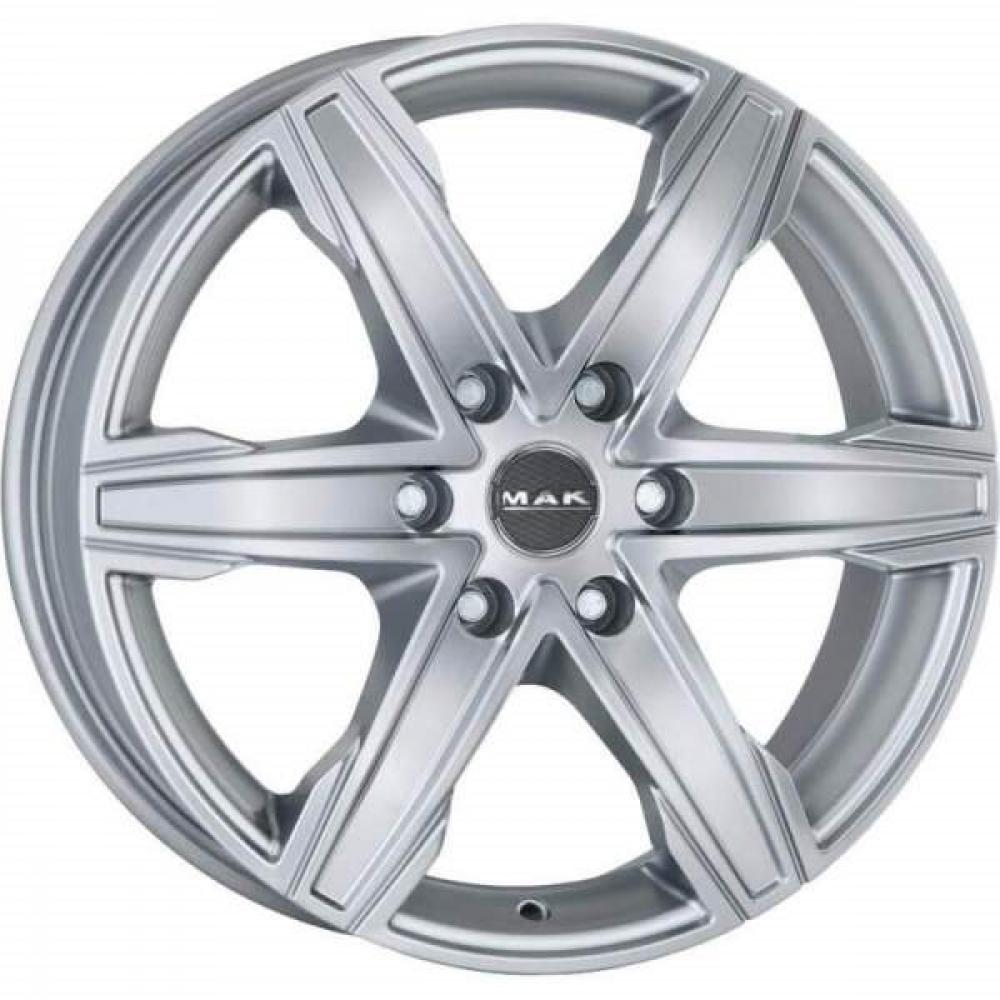 Mak King6 9x20 6x114.3 ET 30 Dia 66.1 silver
