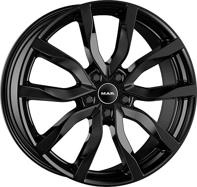 Mak KOLN 8x17 5x112 ET 30 Dia 66.5 Gloss Black