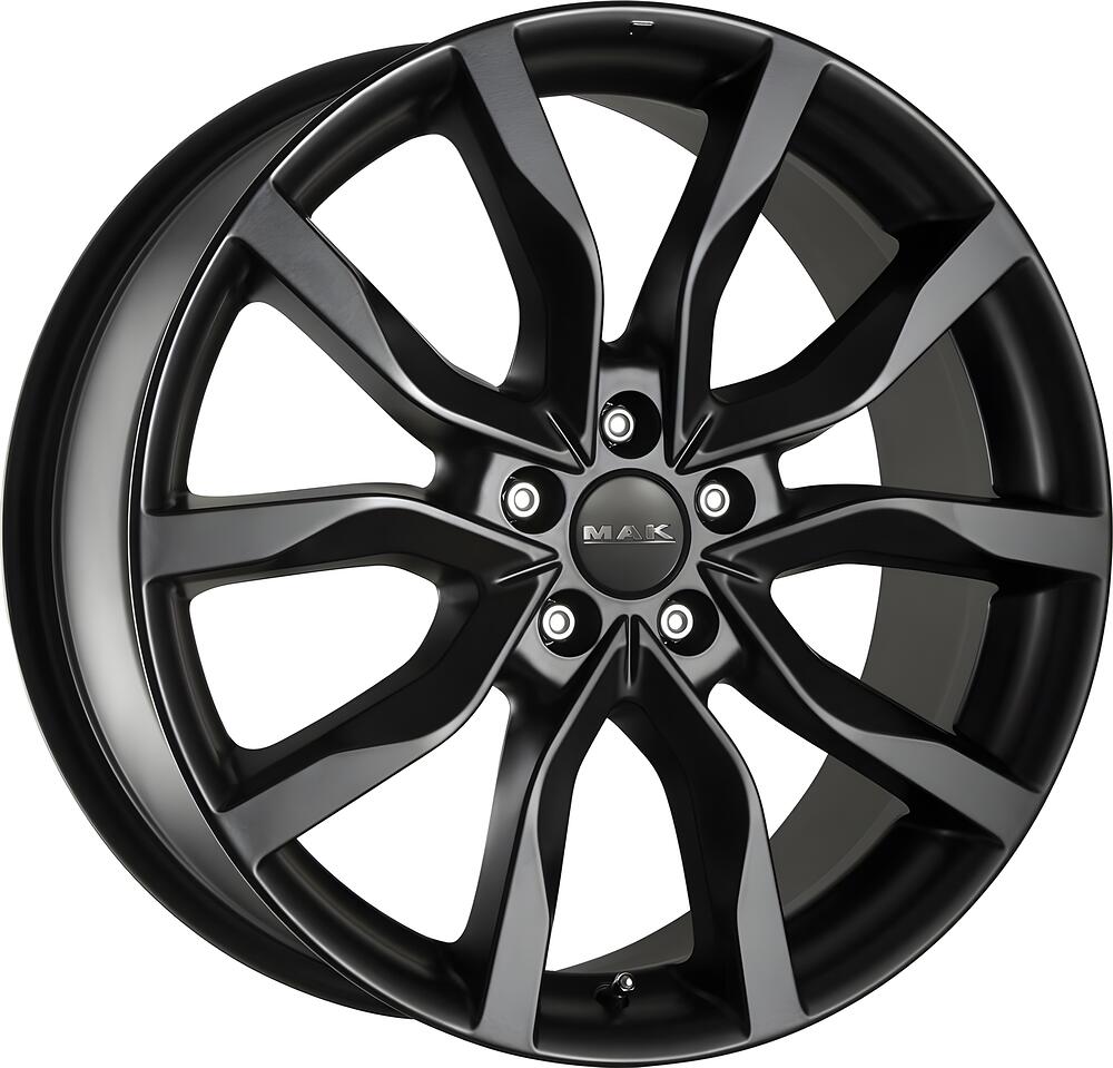 Mak KOLN 8x17 5x112 ET 48 Dia 57.1 Mat Black