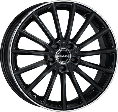 Mak Komet 9x18 5x112 ET 33 Dia 66.6 Black Mirror