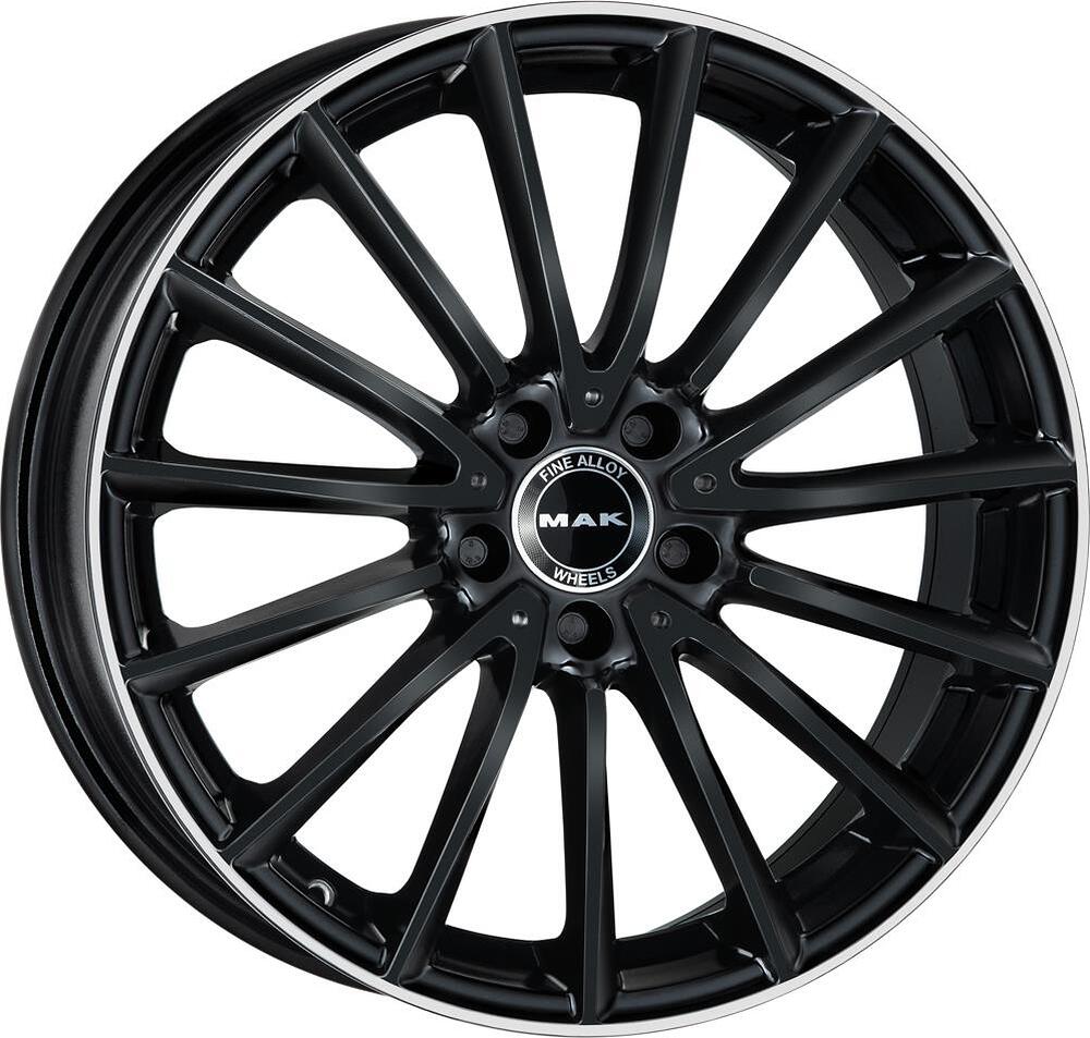 Mak Komet 8x18 5x112 ET 33 Dia 66.6 Black Mirror