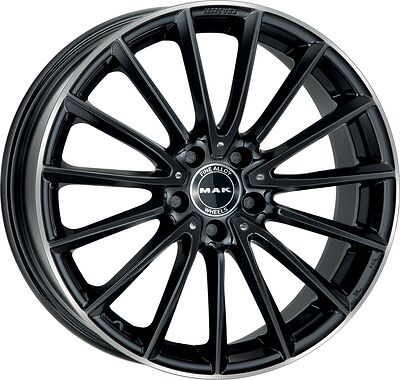 Mak Komet 8x18 5x112 ET 48 Dia 66.6 Gloss Black
