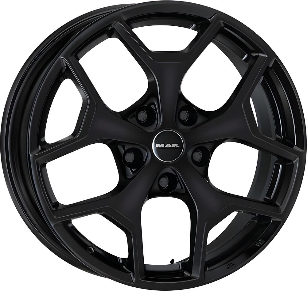 Mak Liberty 7.5x17 5x127 ET 44 Dia 71.6 Gloss Black
