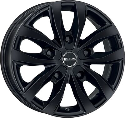Mak Load 5 3 7x17 5x160 ET 55 Dia 65.1 Gloss Black