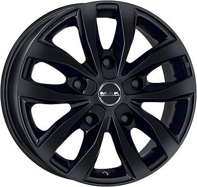 Mak Load 5 6.5x16 5x120 ET 50 Dia 65.1 Gloss Black