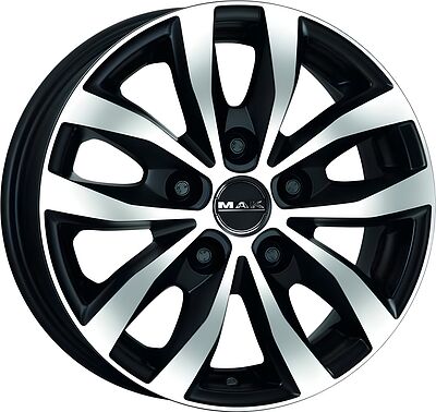 Mak Load 5 7x17 5x160 ET 55 Dia 65.1 Ice Black