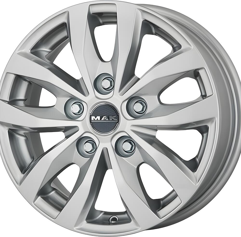Mak Load 5 7x17 5x160 ET 55 Dia 65.1 Silver