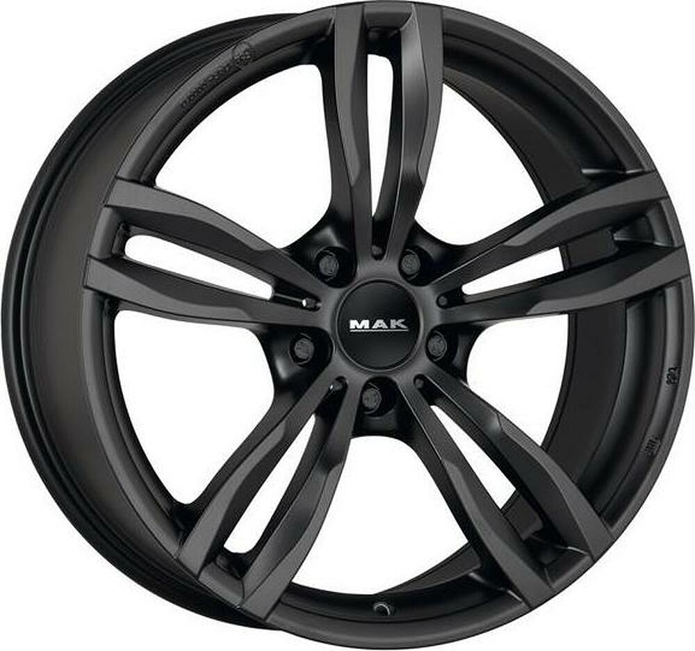 Mak Luft 8x19 5x120 ET 30 Dia 72.6 Mat Black