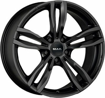 Mak Luft 8x19 5x120 ET 30 Dia 72.6 Matt Black