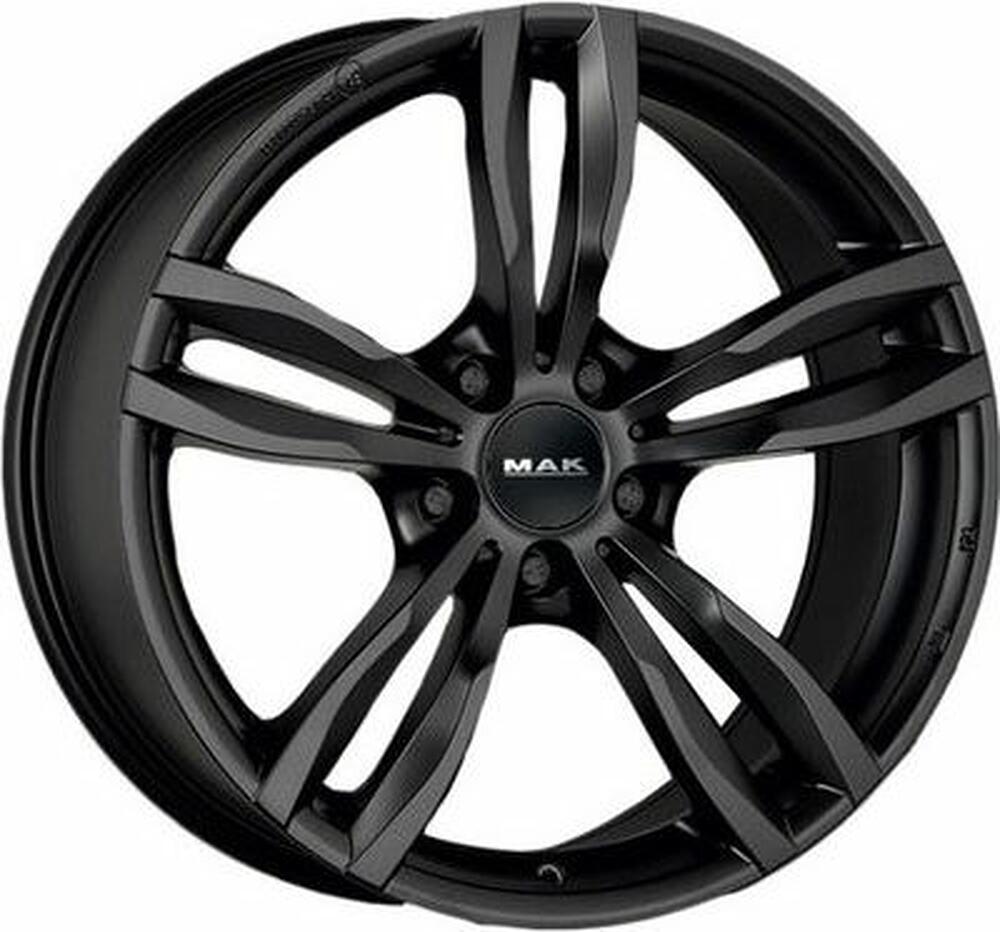 Mak Luft 8x17 5x120 ET 34 Dia 72.6 Matt Black