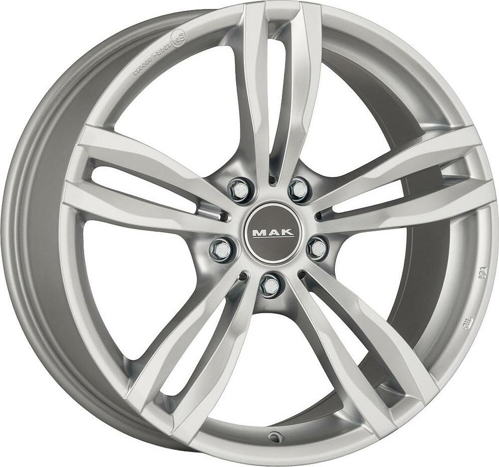 Mak Luft 8x18 5x120 ET 34 Dia 72.6 silver