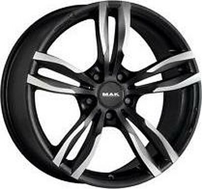 Mak Luft W 8x17 5x120 ET 43 Dia 72.6 Ice Black