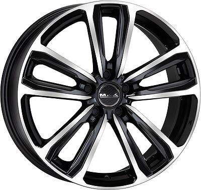Mak Magma 8x18 5x112 ET 30 Dia 76 Black Mirror