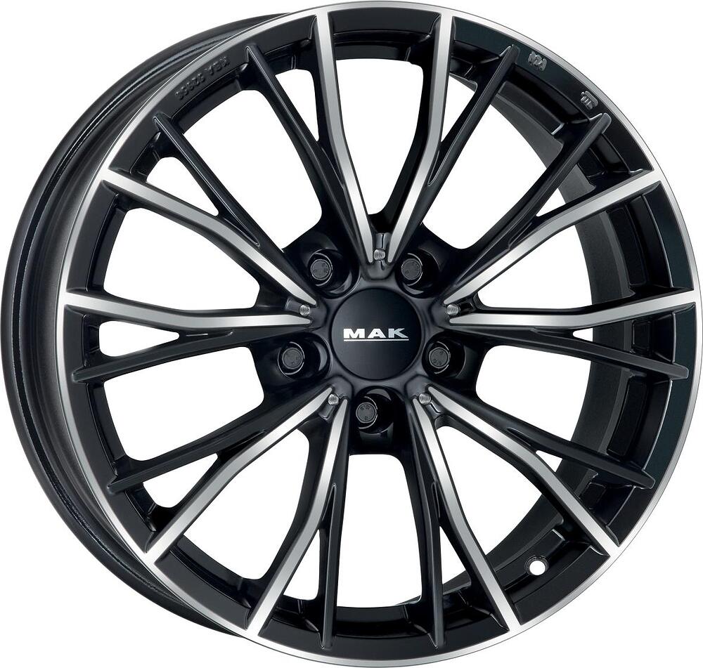 Mak Mark-D 9x20 5x112 ET 25 Dia 66.6 Black Mirror
