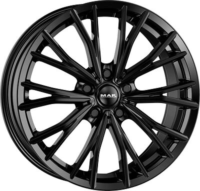 Mak Mark 8x20 5x112 ET 46 Dia 66.6 Gloss Black
