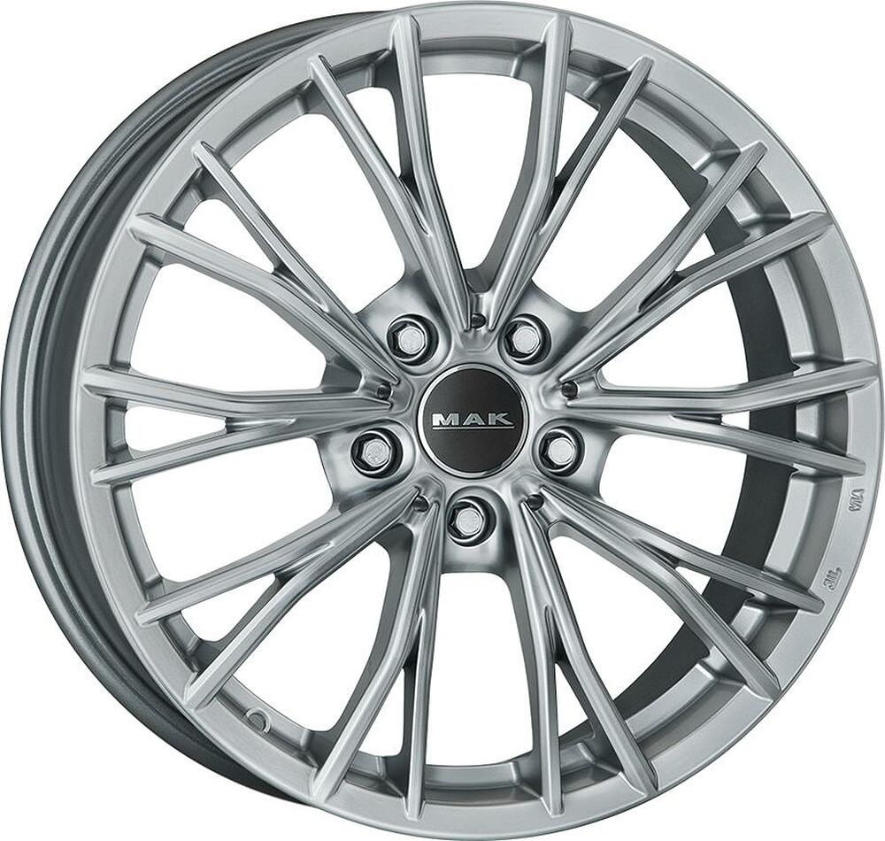Mak Mark 7.5x17 5x112 ET 24 Dia 66.6 silver