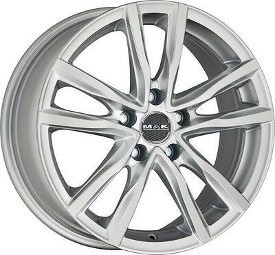 Mak Milano 7x17 5x100 ET 48 Dia 56.1 silver