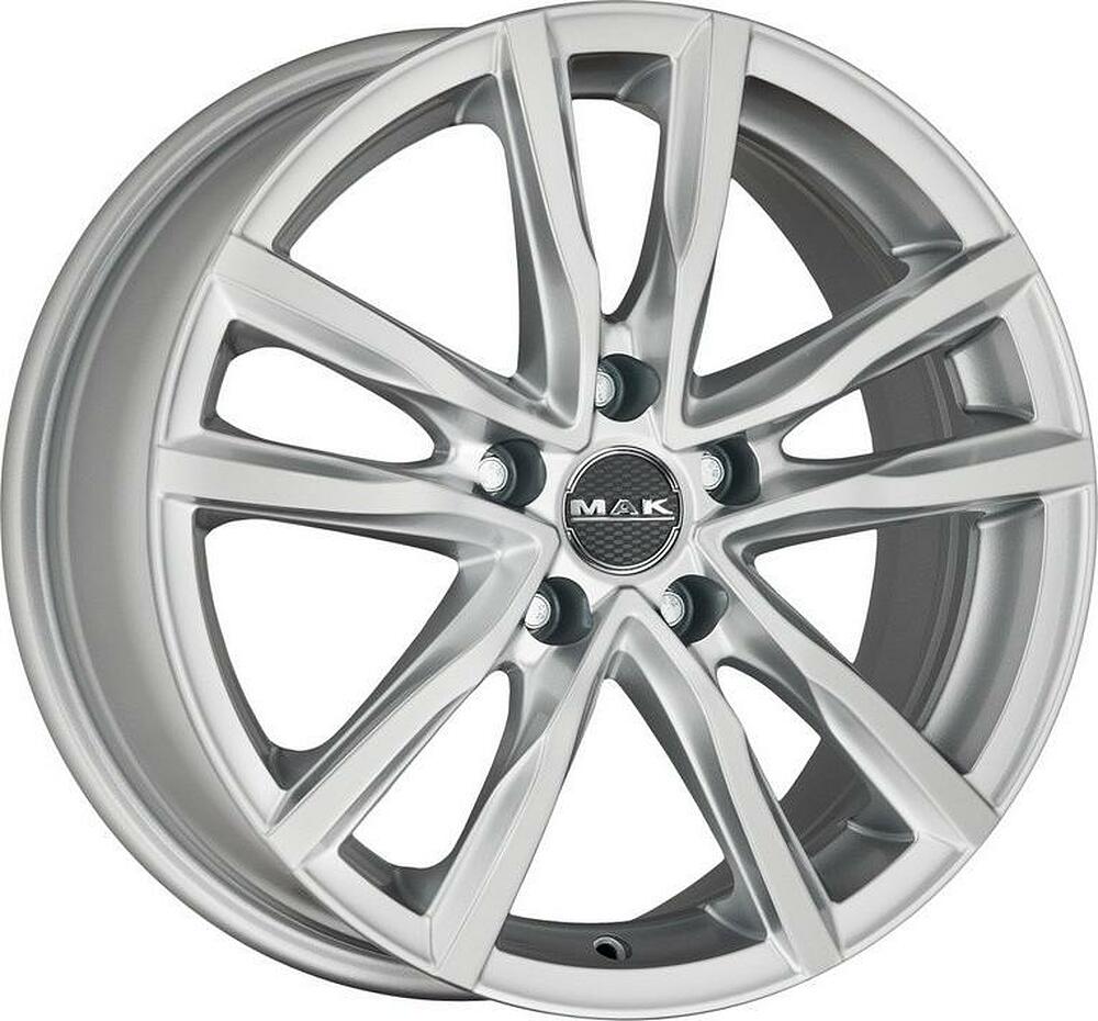 Mak Milano 8x18 5x112 ET 50 Dia 57.1 silver