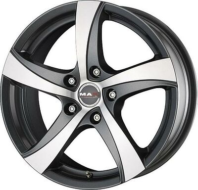 Mak Mistral 7x16 5x108 ET 45 Dia 72 Gunmetal