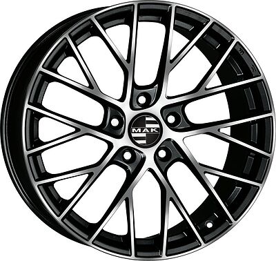 Mak Monaco-D 11x19 5x130 ET 65 Dia 71.6 Black Mirror
