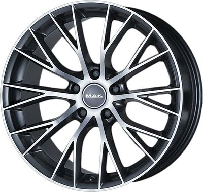 Mak Munchen 8x18 5x112 ET 35 Dia 76 Gunmetal