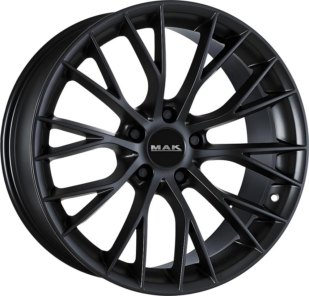 Mak Munchen 8x18 5x108 ET 42 Dia 63.4 Mat Black