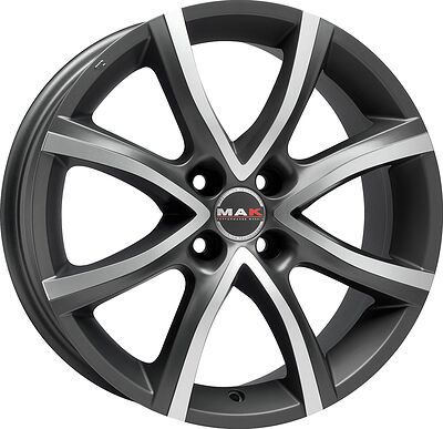 Mak Nitro 8x18 5x114.3 ET 40 Dia 76 ANOD WB White