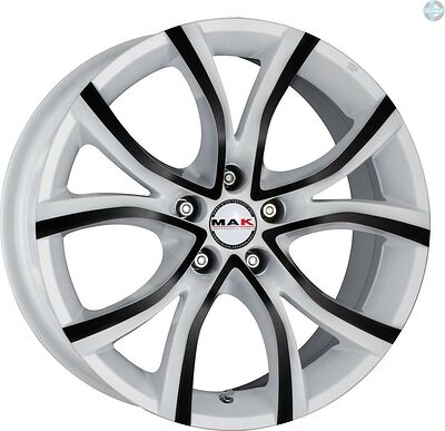 Mak Nitro 5 8x18 5x112 ET 30 Dia 76 White