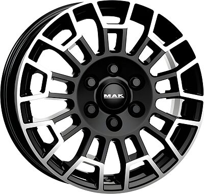 Mak Nomad 2 7.5x17 6x139.7 ET 33 Dia 100.1 Black Mirror