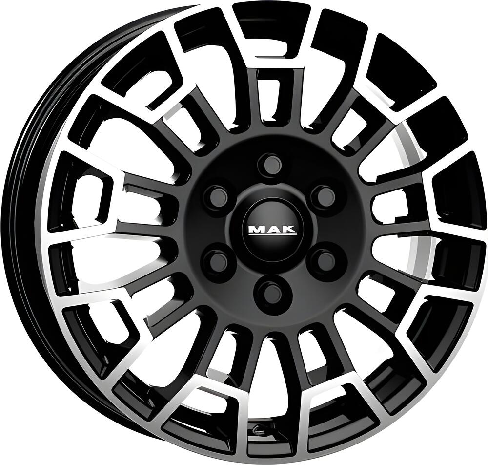 Mak Nomad 2 7.5x18 6x139.7 ET 50 Dia 93.1 Black Mirror