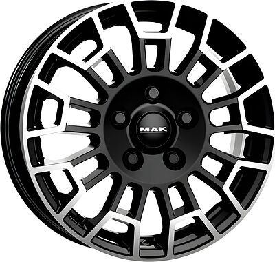 Mak Nomad 7x17 5x108 ET 46 Dia 65.1 Black Mirror