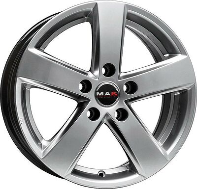 Mak Nova 7x16 5x114.3 ET 40 Dia 66.1 silver