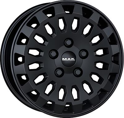 Mak Overland 6.5x16 5x112 ET 50 Dia 76 Mat Black