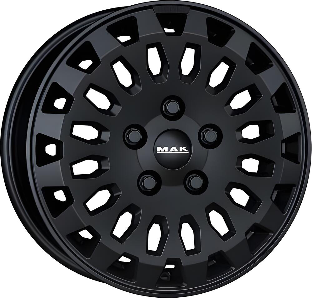 Mak Overland 7x17 5x120 ET 51 Dia 65.1 Mat Black