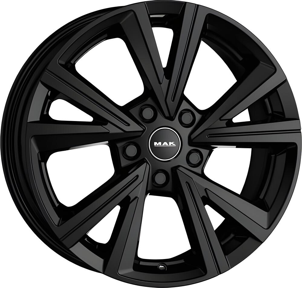 Mak Qvarz 7x17 5x98 ET 41 Dia 58.1 Gloss Black